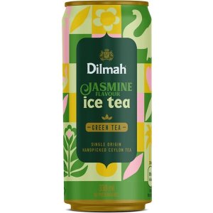 Led.čaj Dilmah - zelený, jasmín, plech 24x 0,33 l - VÝPRODEJ