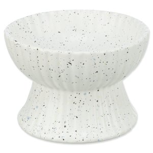 Miska keramická bílá 370ml*14cm - VÝPRODEJ