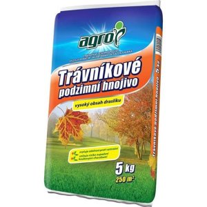 Hnojivo Agro Podzimní trávníkové hnojivo 5 kg - VÝPRODEJ
