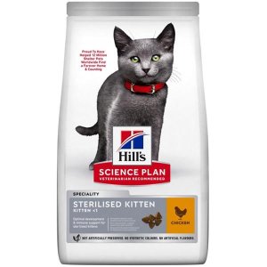 Hill's Science Plan Feline Sterilised Kitten Chicken 300 g - VÝPRODEJ