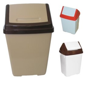 Koš odpadkový výklopný 30L KAJETÁN - mix variant či barev - VÝPRODEJ
