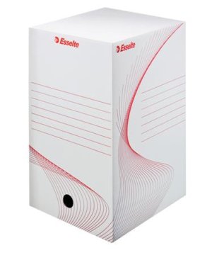 LEITZ Esselte Standard archivační krabice 200 mm, bílá - VÝPRODEJ
