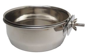 Miska k zavěšení se svorkou 0,6 l - VÝPRODEJ