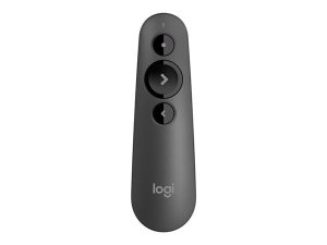 Logitech prezentér Wireless Presenter R500s, dosah 20m, bluetooth, grafitový - VÝPRODEJ